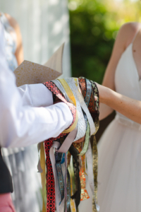 Traditional hands tied for Celtic Wedding Traditional hands tied for Celtic Wedding