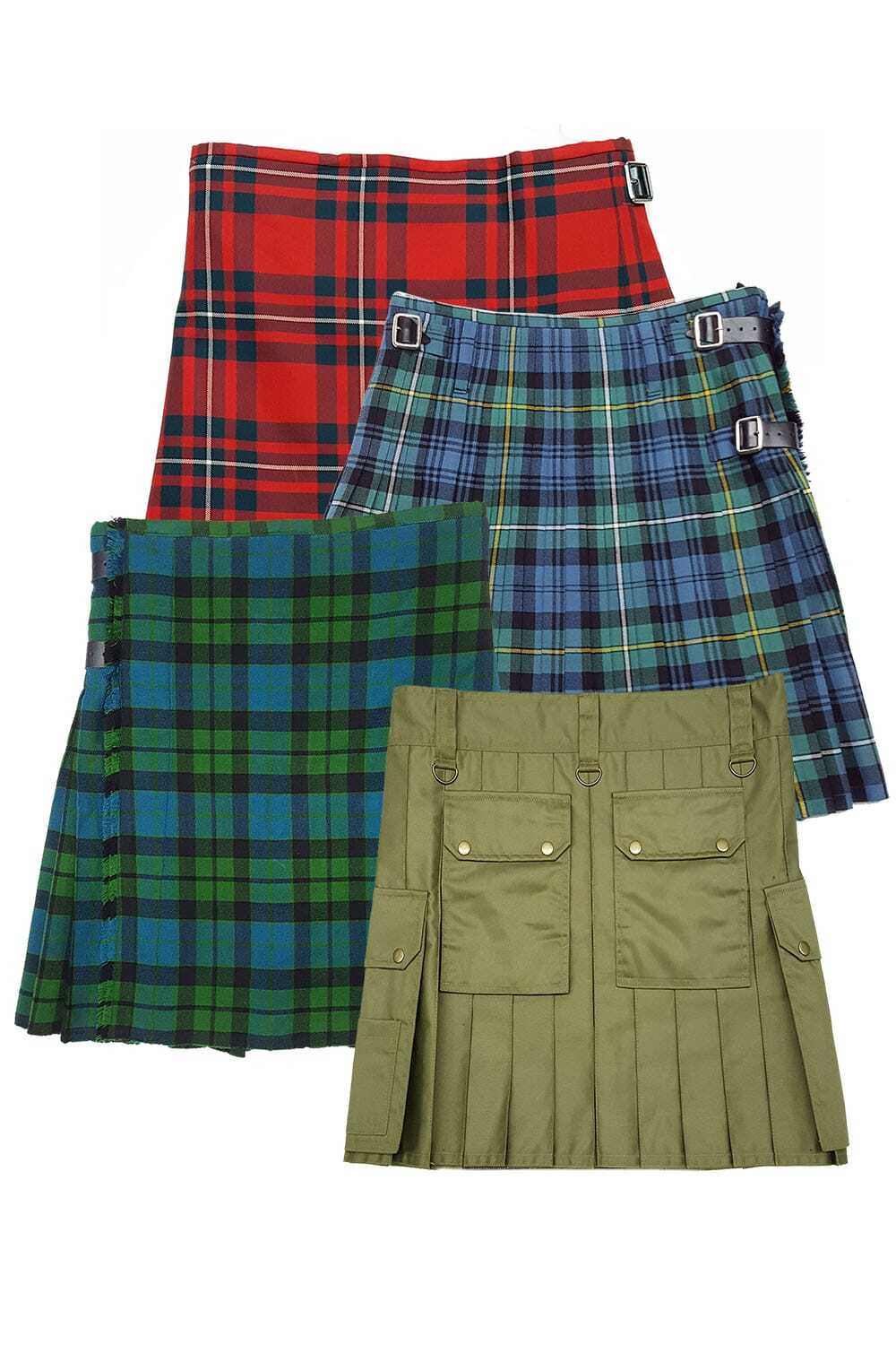 Kilts Many kilts from the Celtic Croft