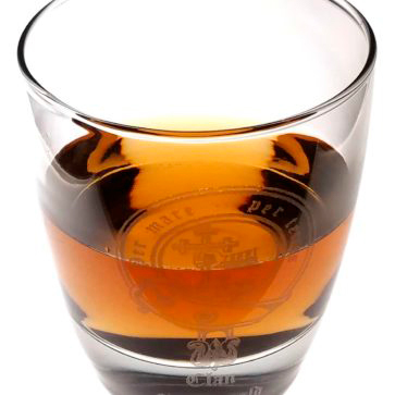 Clan Crest Whiskey glass Clan Crest Whiskey glass