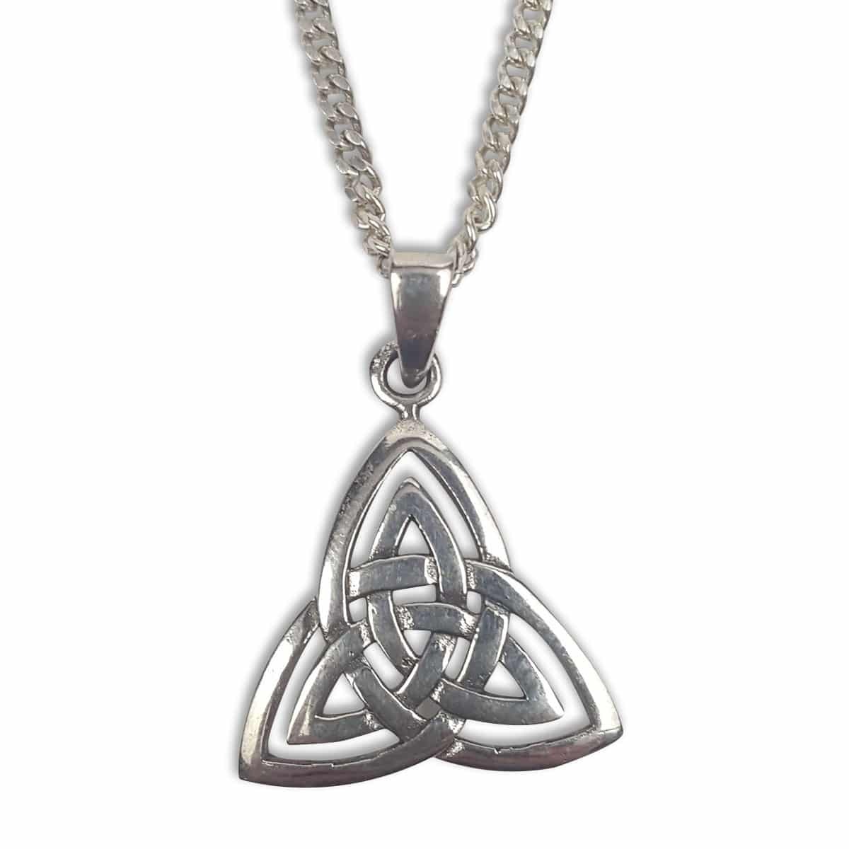 A trinity Celtic knot necklace A trinity Celtic knot necklace from the Celtic Croft