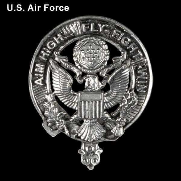U.S. Air Force Pewter Cap Badge/Brooch