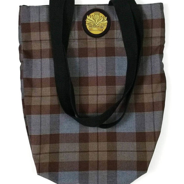 OUTLANDER Tote Bag Premium Wool Tartan
