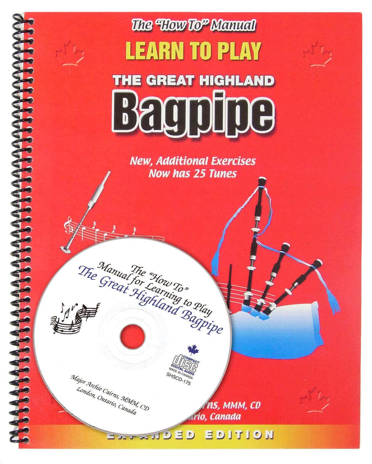 Learn to Play Bagpipes Manual and CD