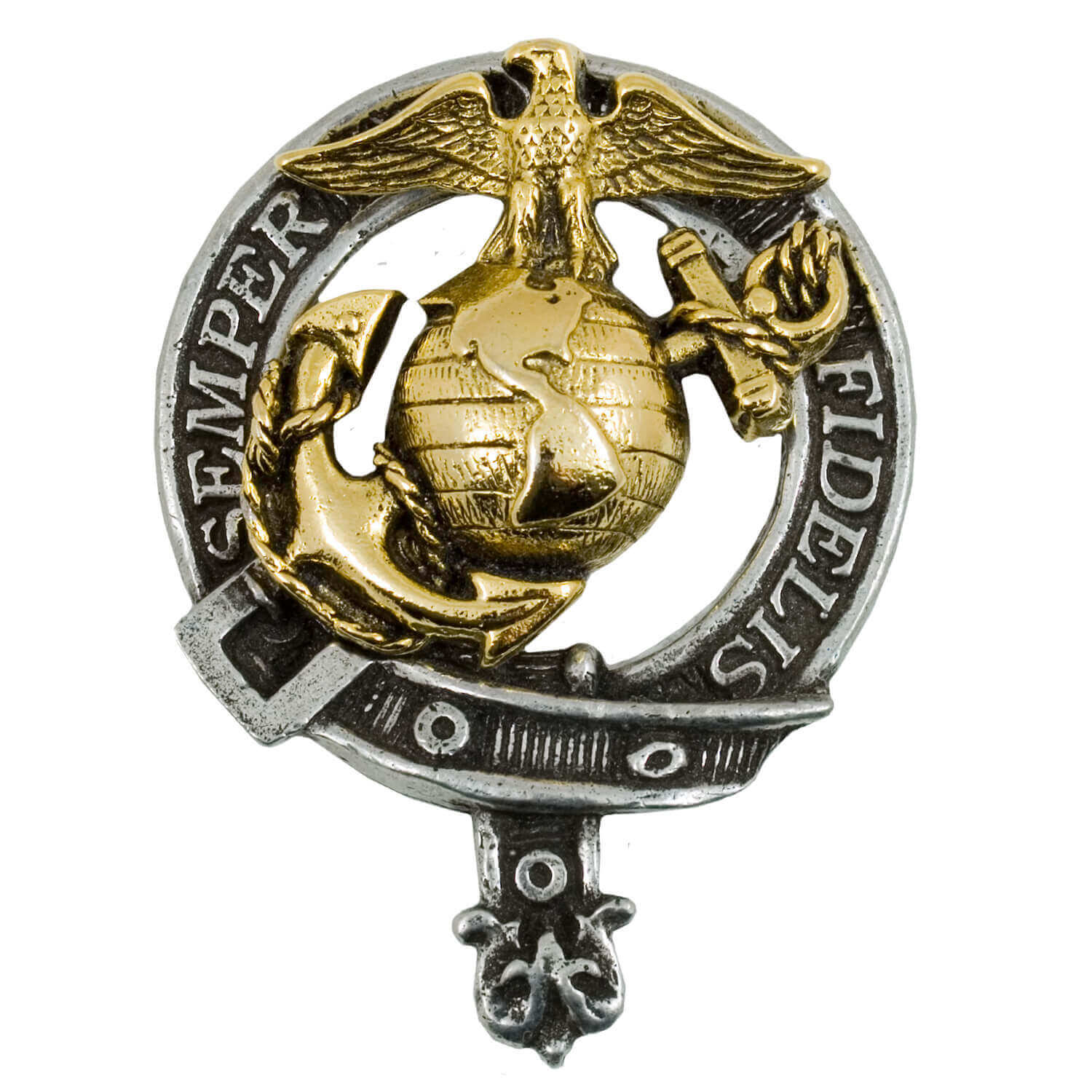 Usmc Adler Emblem Marine Corps Militär Polizei Anstecker Hut Pin Tie Tragen Es 