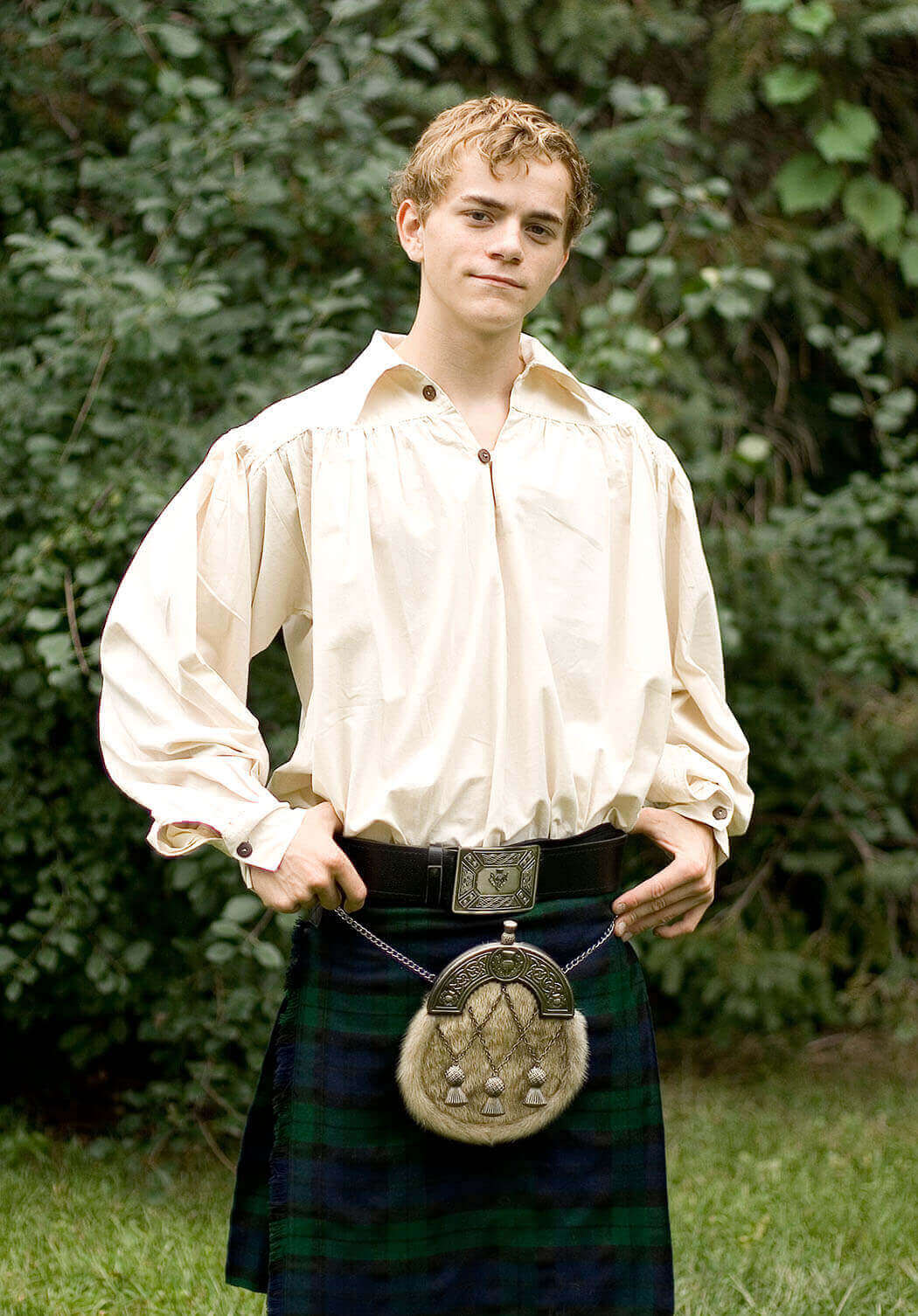 Rustic Historic Highland Kilt Shirt 