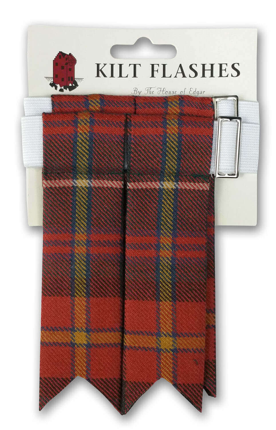 Kilt Flashes Scottish Color Douglas Tartan Highland Solid Plain Heavy Buckle AAR 