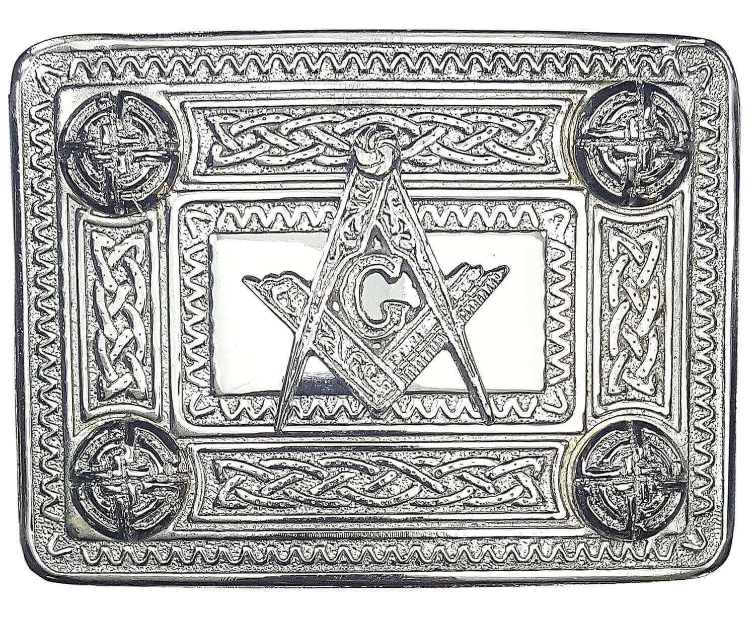 Quality Embossed Masonic Kilt Belt - Crafted in Scotland - The Celtic Croft