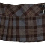 OUTLANDER Billie-Style Kilted Mini-Skirt Poly/Viscose