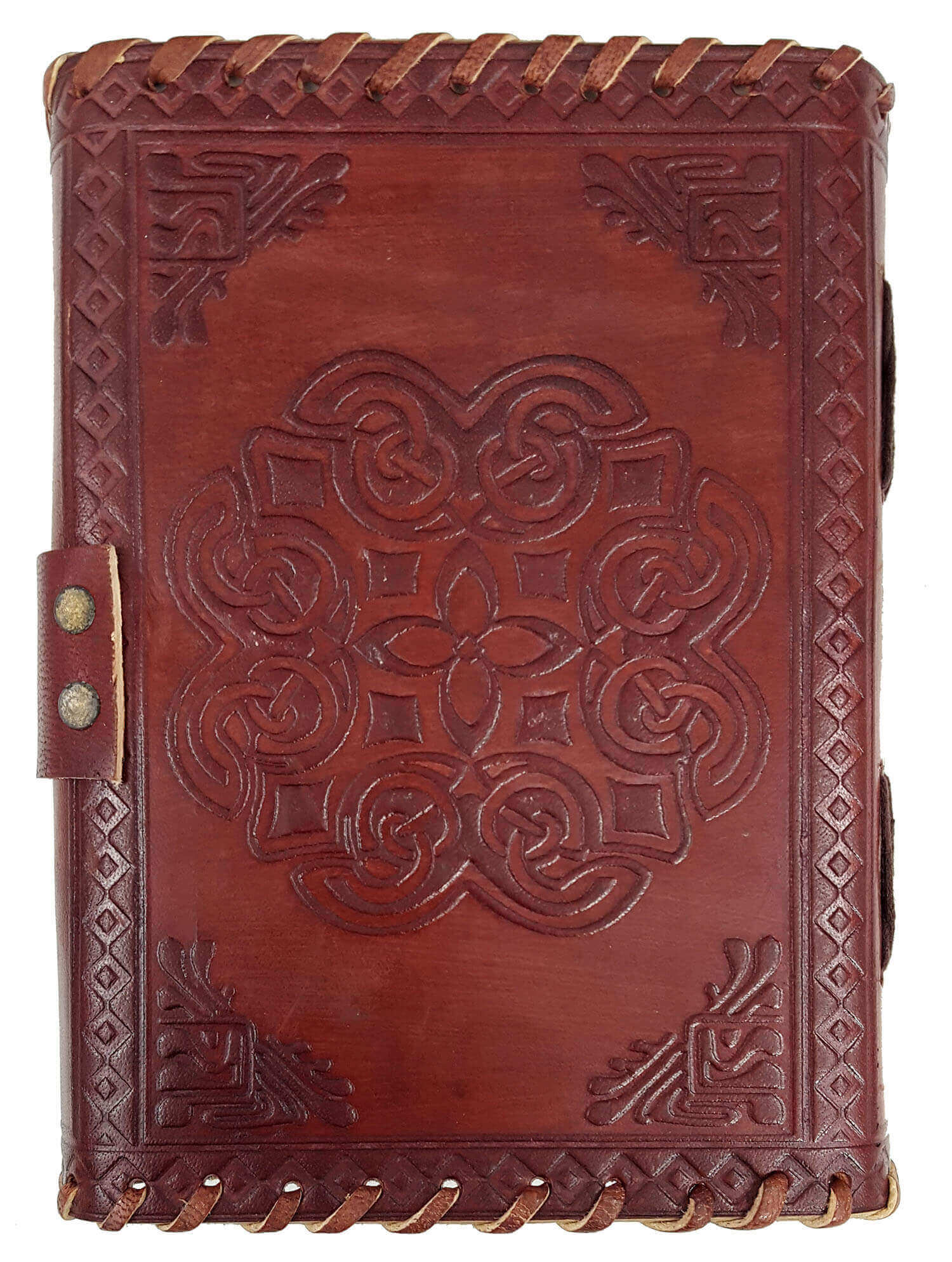 Leather Bound Celtic Knot Journal
