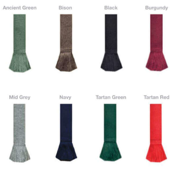 Traditional Solid Color Self Tie Flashes