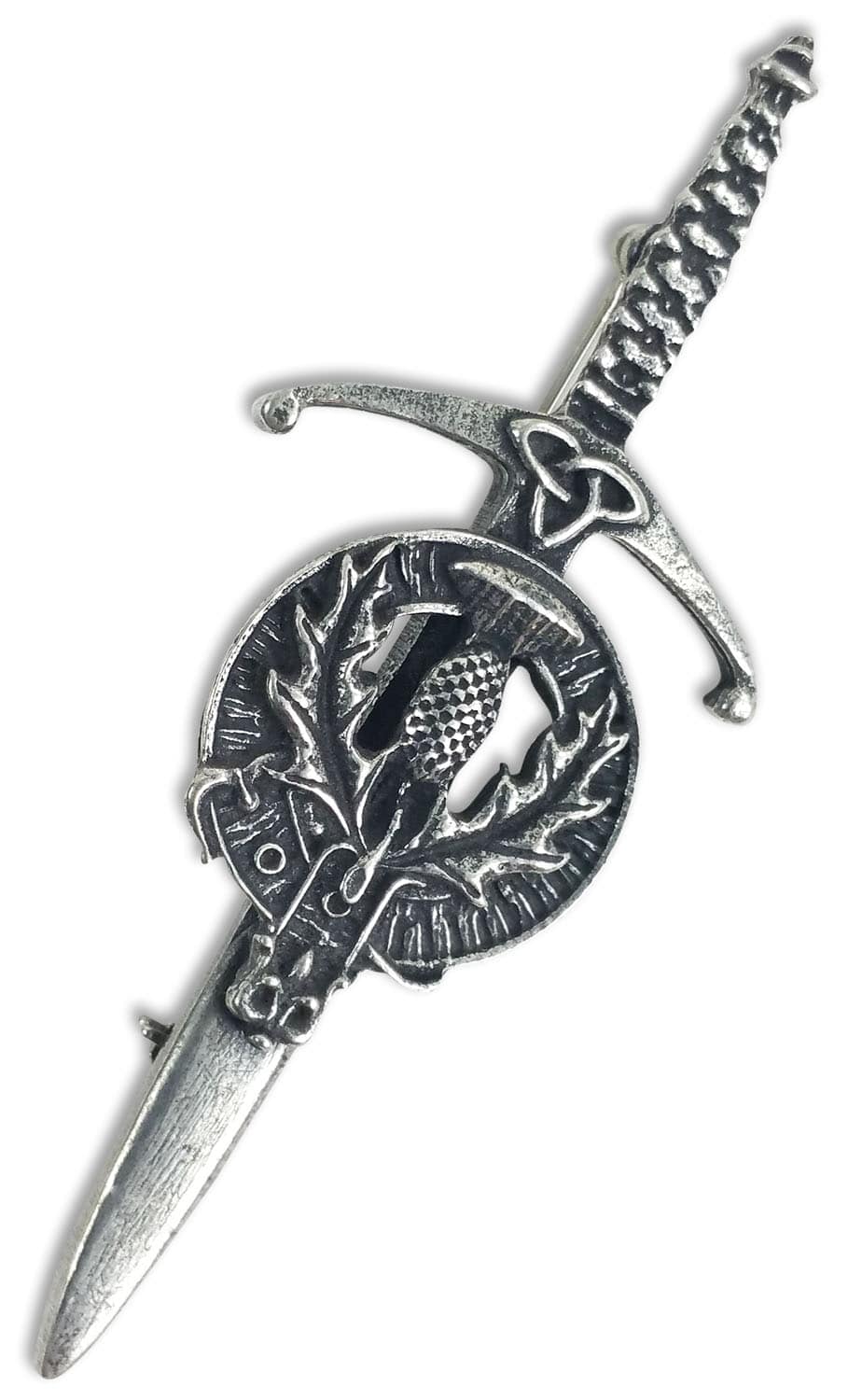 New Scottish Thistle Kilt Pins Various Design 4"/Highland Kilt Pins/Brooch Pins 