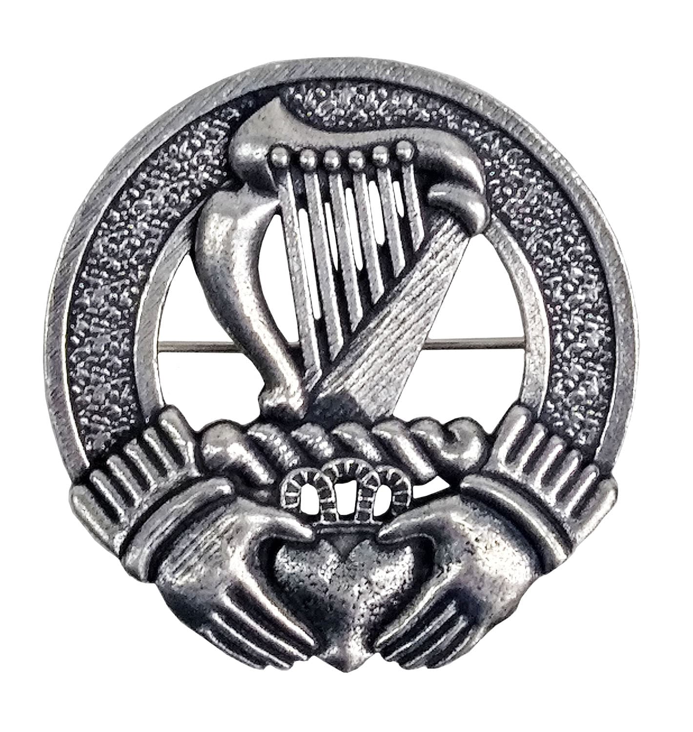 Metal Pin Badge IRISH HARP T530
