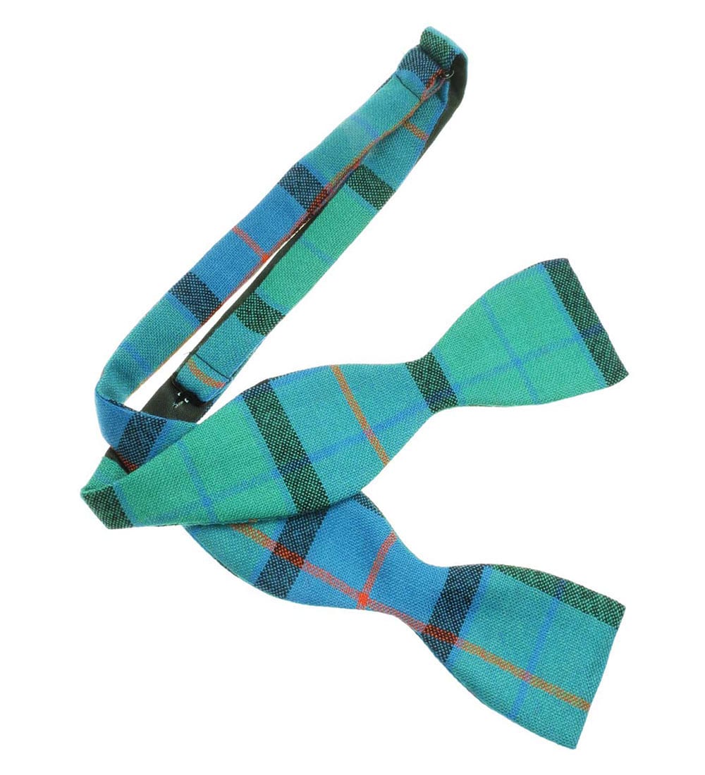 Gents Neck Tie Buchanan Repro Modern Tartan Lightweight Scottish Clan Tie