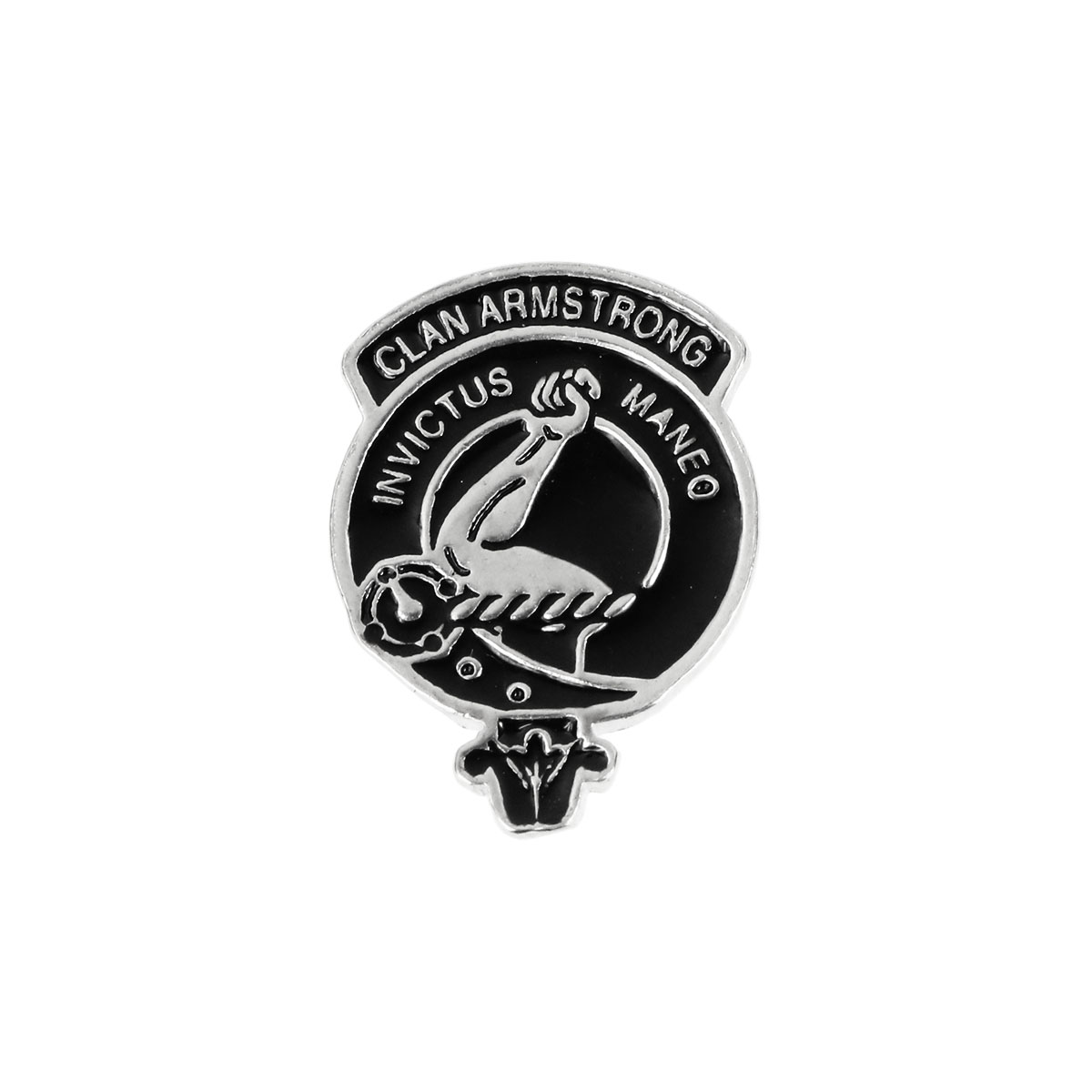 Kennedy Clan Scottish Crest Pewter Badge or Kilt Pin 