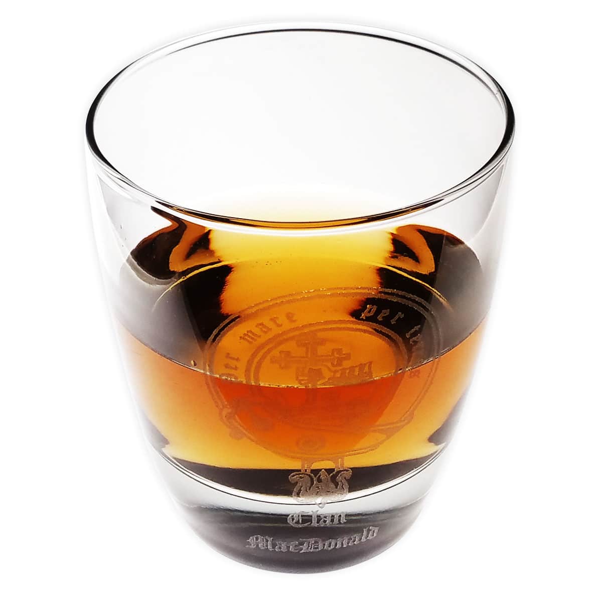 Art Pewter Ogilvie Clan Crest Whisky Glass Tumbler WG-C91 
