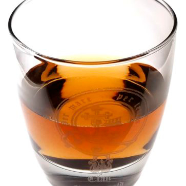 Clan Crest Whiskey glass