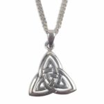 A trinity Celtic knot necklace from the Celtic Croft
