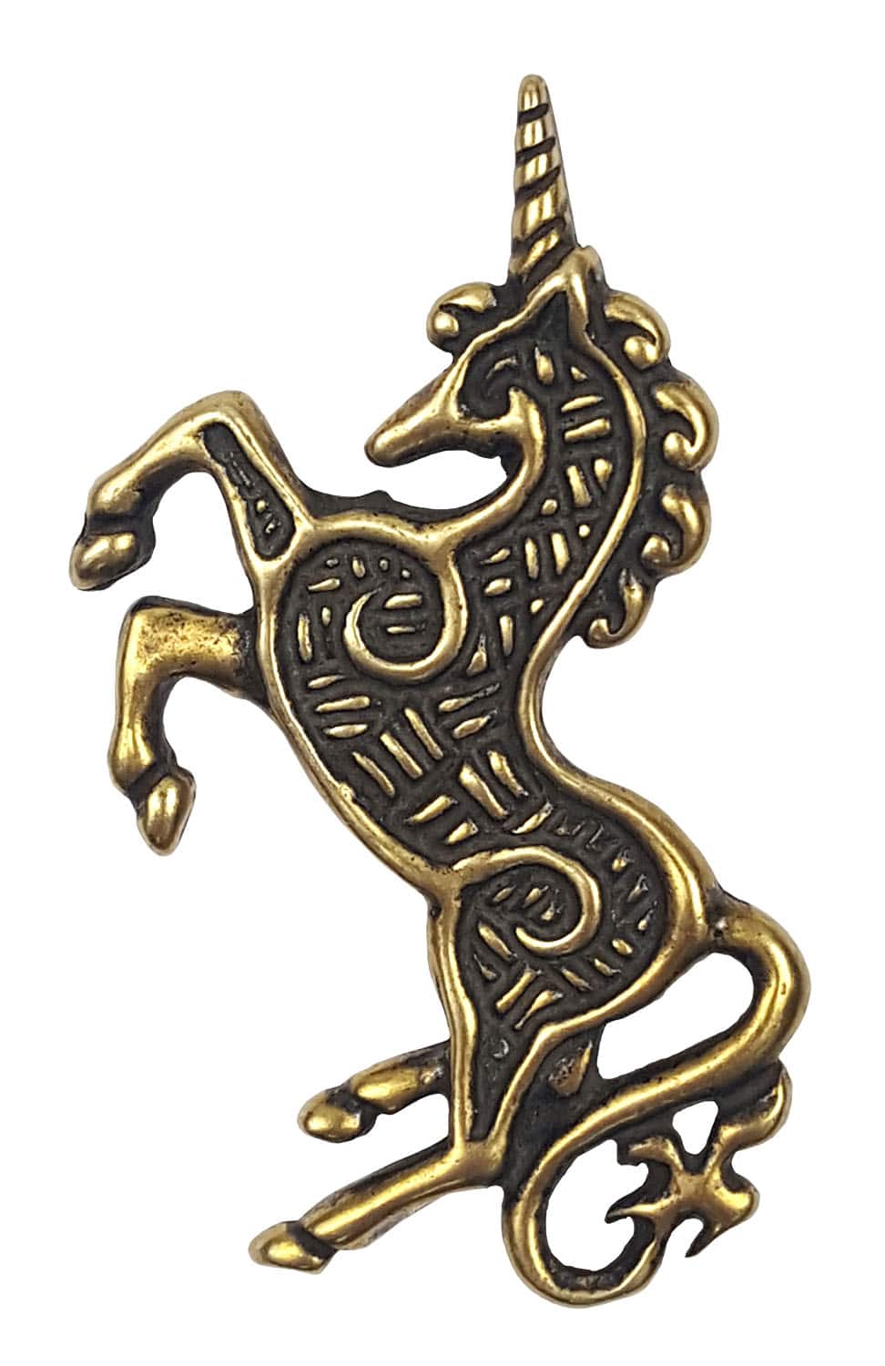 Bronze Celtic Unicorn