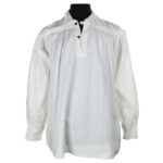 White Rustic Kilt Shirt