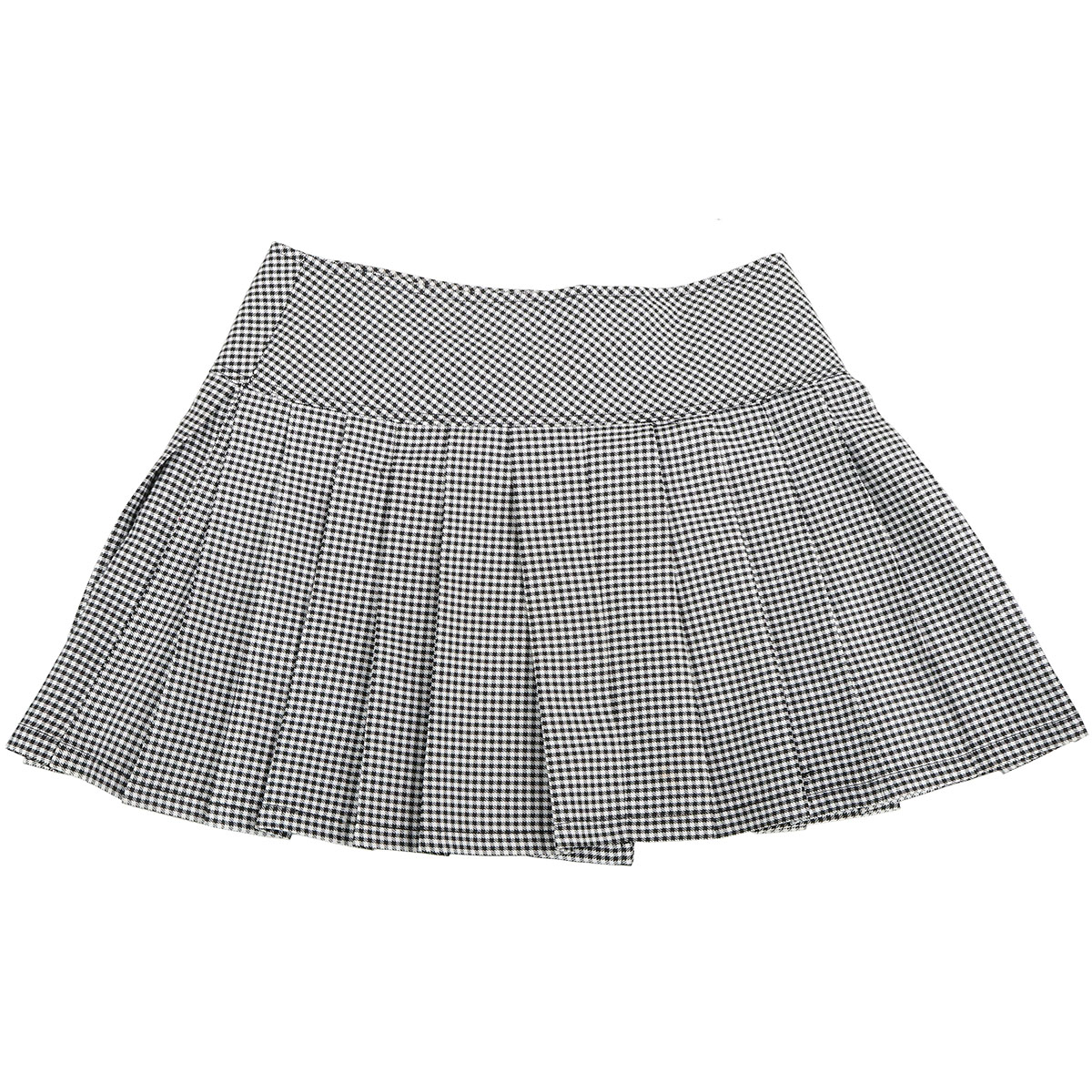 Burns Check Homespun Billie-Style Kilted Mini-Skirt - 32W 16L