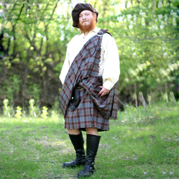 Scottish Modern Dress Stewart Tartan Highland Traditional Pleated to Stripe Kilt 